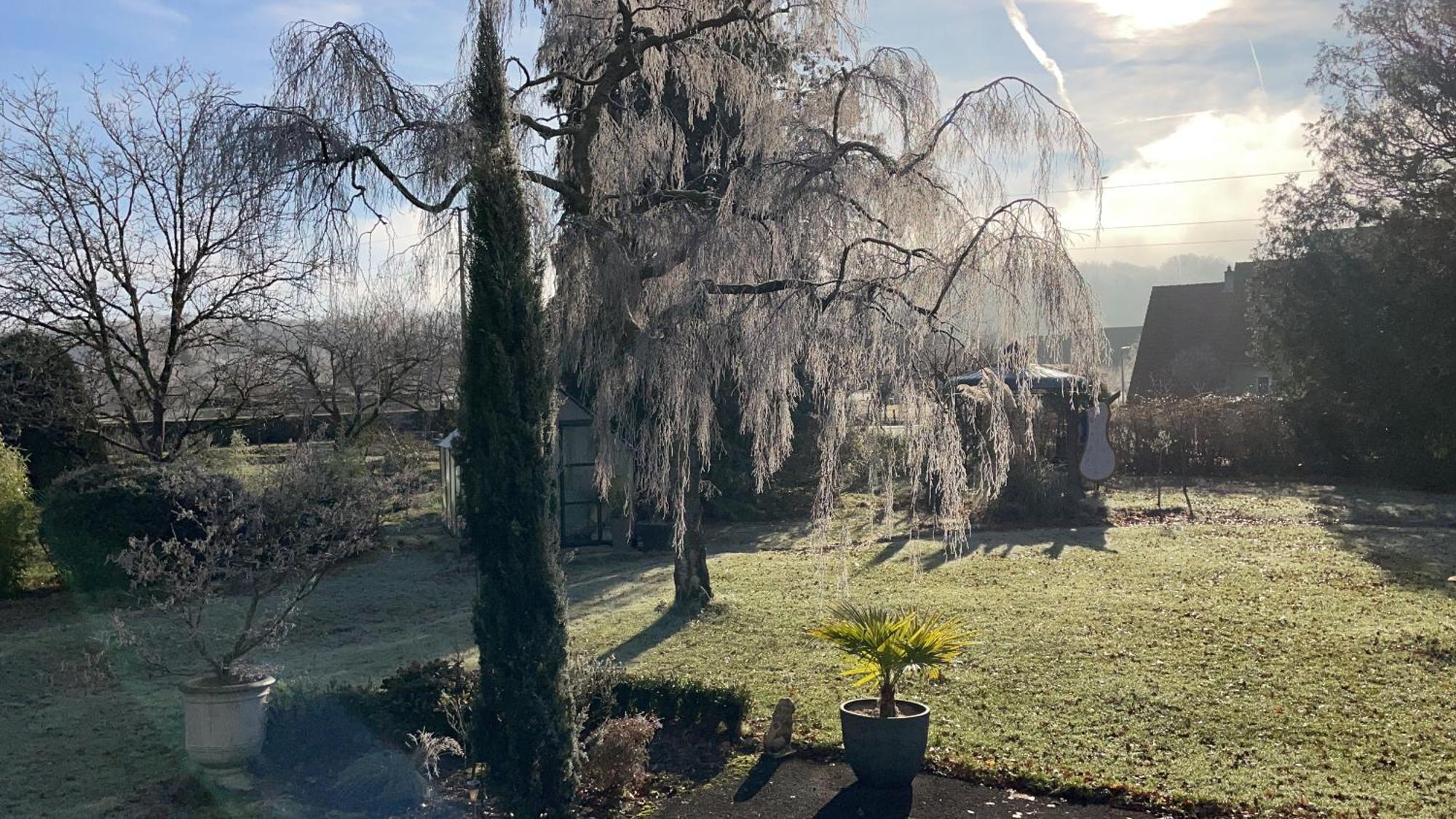Bed and Breakfast Au Temps Suspendu Champagney Exterior foto
