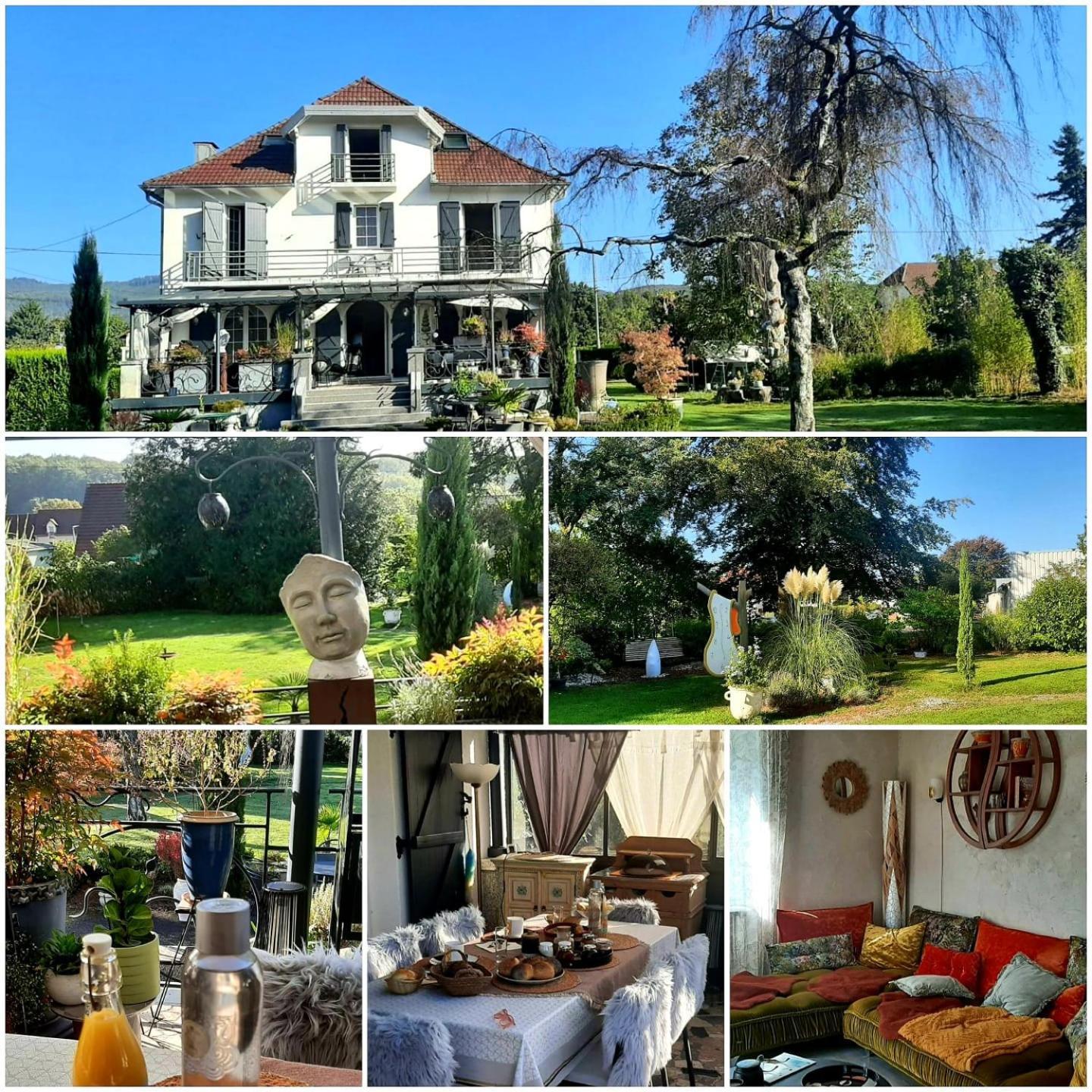 Bed and Breakfast Au Temps Suspendu Champagney Exterior foto
